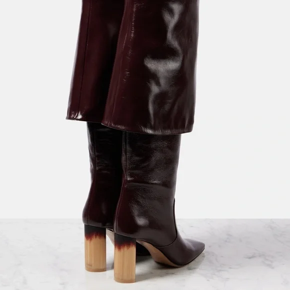 Chloé Georgia 90 leather knee-high boots Chloe Size 39 - Picture 3 of 13